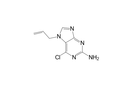 7-Allyl-2-amino-6-chloropurine