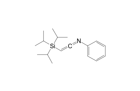 N-[2'-(Triisopropylsilyl)ethenylidene]-aniline