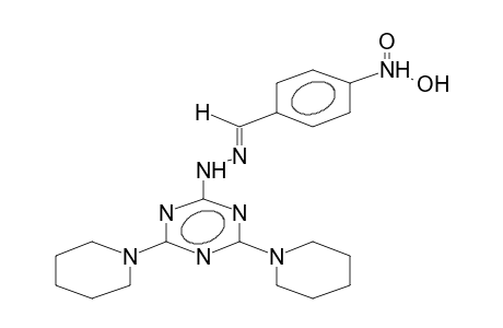 2,4-dipiperidino-6-(4-nitrobenzylidenehydrazino)-1,3,5-triazine