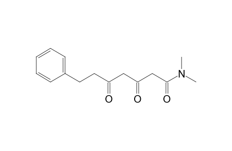 N,N-Dimethyl-7-phenyl-3,5-dioxoheptanamide