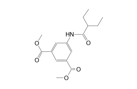 dimethyl 5-[(2-ethylbutanoyl)amino]isophthalate