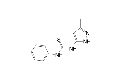 1-(3-Methyl-1H-pyrazol-5-yl)-3-phenylthiourea