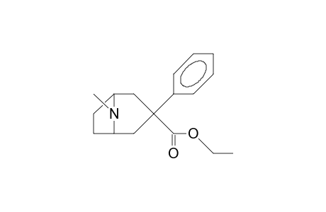 3a-Phenyl-tropane-3b-carboxyxlic acid, ethyl ester