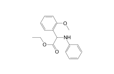 DL-N-Phenyl-o-methoxyphenylglycinethylester