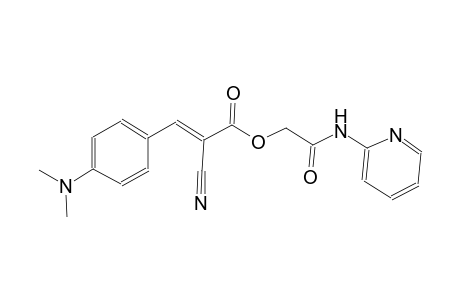 2-propenoic acid, 2-cyano-3-[4-(dimethylamino)phenyl]-, 2-oxo-2-(2-pyridinylamino)ethyl ester, (2E)-