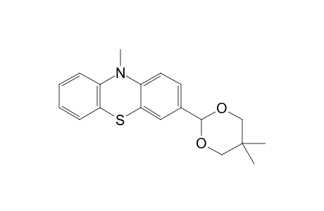 3-(5,5-Dimethyl-1,3-dioxan-2-yl)-10-methyl-10H-phenothiazine