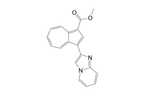 3-(2-imidazo[1,2-a]pyridinyl)-1-azulenecarboxylic acid methyl ester
