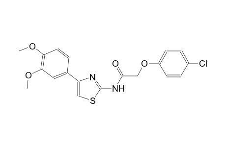 acetamide, 2-(4-chlorophenoxy)-N-[4-(3,4-dimethoxyphenyl)-2-thiazolyl]-