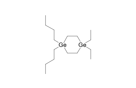 1,4-Digermacyclohexane, 1,1-dibutyl-4,4-diethyl-