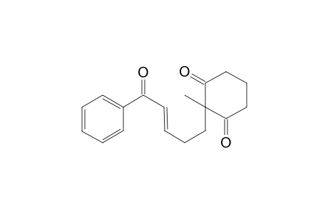 2-Methyl-2-(5-oxo-5-phenyl-pent-3-enyl)-cyclohexane-1,3-dione