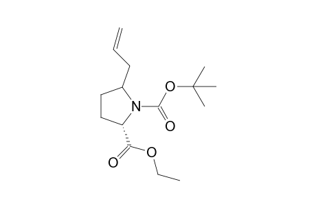 Ethyl (2S,5R/S)-1-(tert-Butoxycarbonyl)-5-allylprolinate