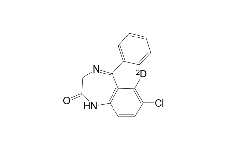 7-Chloro-5-phenyl-6-d(1)-1,4-benzodiazepin-2-one