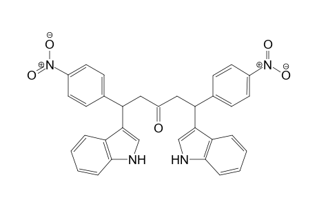 1,5-Di(1H-indol-3-yl)-1,5-bis(4-nitrophenyl)pentan-3-one
