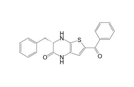 (3S)-6-Benzoyl-3-benzyl-3,4-dihydrothieno[2,3-b]pyrazin-2(1H)-one