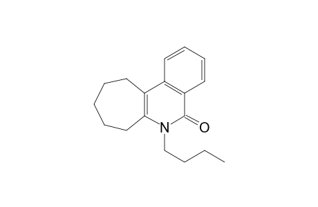 5H-Cyclohept[c]isoquinolin-5-one, 6-butyl-6,7,8,9,10,11-hexahydro-