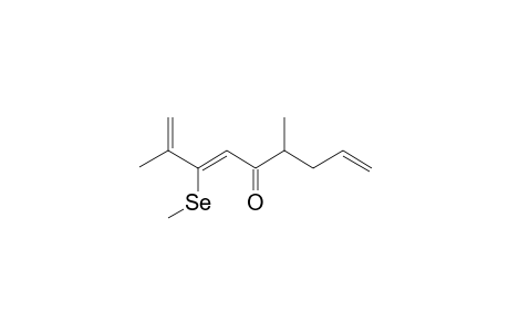 (Z)-2,6-DIMETHYL-3-METHYLSELENENYL-5-OXONONA-1,3,8-TRIENE