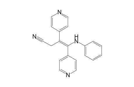 4-Anilino-3,4-bis(4'-pyridyl)-3-butenenitrile