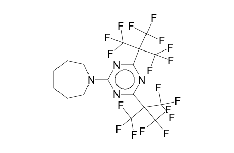 1-(4,6-Bis[2,2,2-trifluoro-1,1-bis(trifluoromethyl)ethyl]-1,3,5-triazin-2-yl)azepane