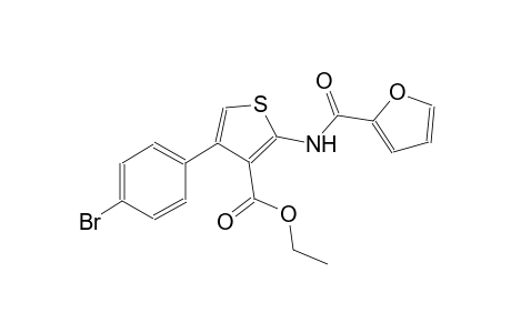 ethyl 4-(4-bromophenyl)-2-(2-furoylamino)-3-thiophenecarboxylate