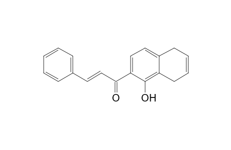 (E)-1-(1-Hydroxy-5,8-dihydro-naphthalen-2-yl)-3-phenyl-propenone