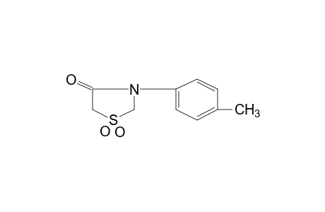 3-p-TOLYL-4-THIAZOLIDINONE, 1,1-DIOXIDE