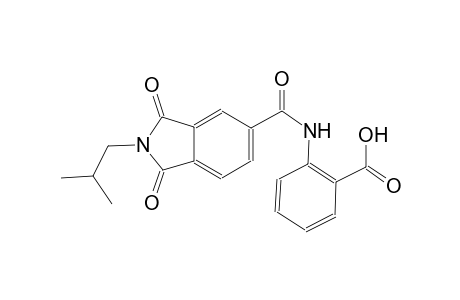 benzoic acid, 2-[[[2,3-dihydro-2-(2-methylpropyl)-1,3-dioxo-1H-isoindol-5-yl]carbonyl]amino]-
