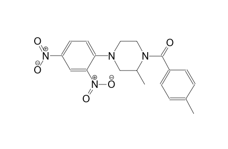 4-(2,4-dinitrophenyl)-2-methyl-1-(4-methylbenzoyl)piperazine