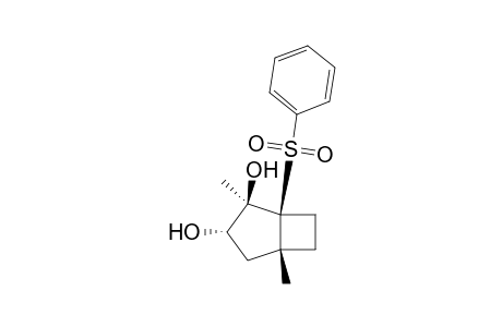 (1S,2R,3S,5R)-2,5-Dimethyl-1-(phenylsulfonyl)bicyclo[3.2.0]heptan-2,3-diol