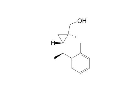 [(1R*,2S*)-1-methyl-2-((S*)-1-(2-Methylphenyl)ethyl)cyclopropyl]Methanol