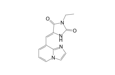 (Z)-5-[(Imidazo[1,2-a]pyridin-8-yl)methylene]-1H-3-ethylimidazolidin-2,4-dione