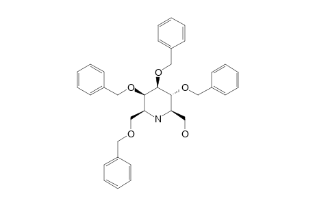 1,3,4,5-TETRA-O-BENZYL-2,6-DIDEOXY-2,6-IMINO-L-GLYCERO-L-GALACTO-HEPTITOL