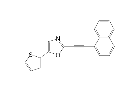 2-(Naphthalen-1-ylethynyl)-4-(2-thiophenyl)oxazole