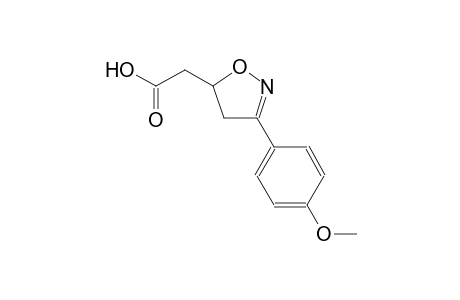 5-isoxazoleacetic acid, 4,5-dihydro-3-(4-methoxyphenyl)-