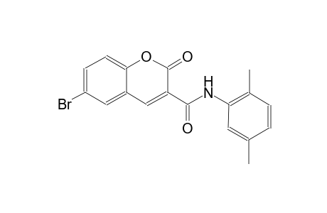 2H-1-benzopyran-3-carboxamide, 6-bromo-N-(2,5-dimethylphenyl)-2-oxo-