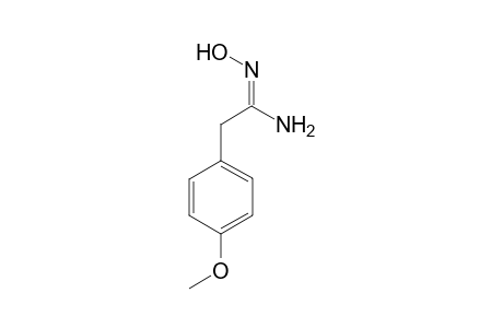 N'-Hydroxy-2-(4-methoxyphenyl)ethanimidamide