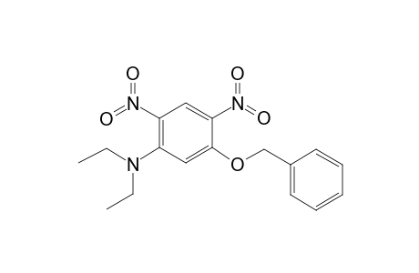 Benzene, 1-benzyloxy-5-diethylamino-2,4-dinitro-