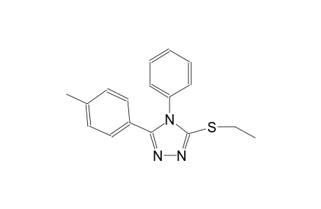 3-(ethylsulfanyl)-5-(4-methylphenyl)-4-phenyl-4H-1,2,4-triazole
