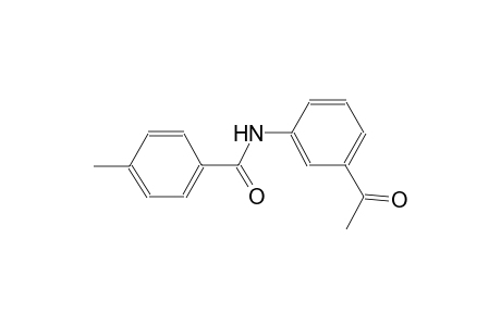 N-(3-acetylphenyl)-4-methylbenzamide