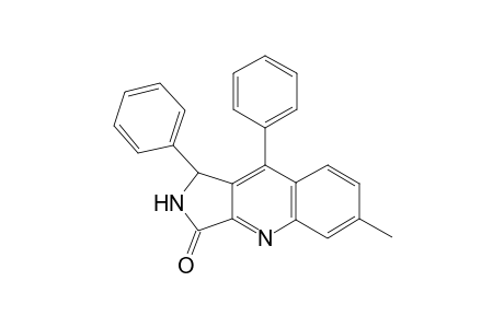 6-Methyl-1,9-diphenyl-1,2-dihydropyrrolo[3,4-b]quinolin-3-one