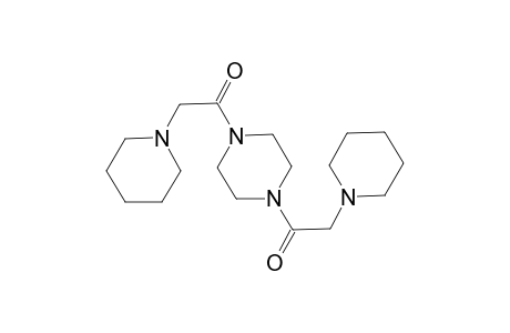 1,4-bis(1-piperidinylacetyl)piperazine