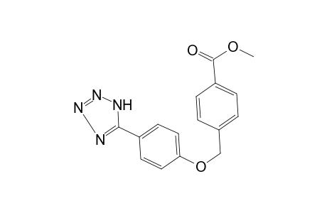 Benzoic acid, 4-[4-(1H-tetrazol-5-yl)phenoxymethyl]-, methyl ester