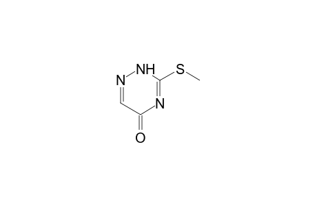 3-(methylthio)-as-triazine-5(2H)-one