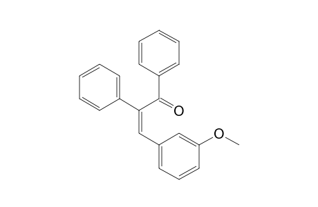 2-Propen-1-one, 3-(3-methoxyphenyl)-1,2-diphenyl-