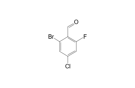 2-Bromo-4-chloro-6-fluorobenzaldehyde