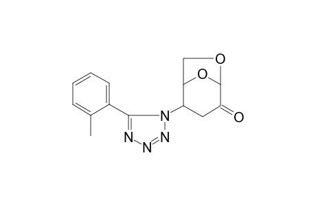 6,8-Dioxabicyclo[3.2.1]octan-4-one, 2-(5-O-tolyltetrazol-1-yl)-