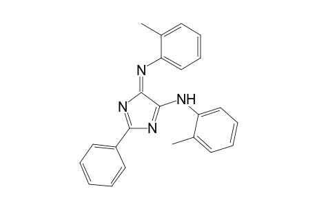4H-Imidazol-5-amine, N-(2-methylphenyl)-4-[(2-methylphenyl)imino]-2-phenyl-
