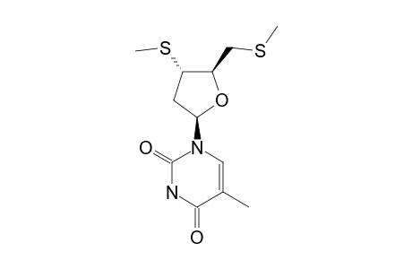S,S'-DIMETHYL-3',5'-DITHIO-2'-DEOXYTHYMIDINE
