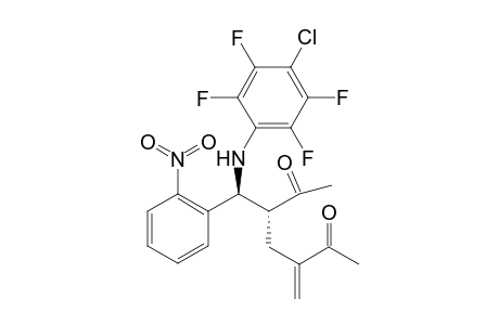 (4,5-trans)-3-[(4-Chloro-2,3,5,6-tetrafluorophenylamino)(2-nitrophenyl)methyl]-5-methyleneheptane-2,6-dione