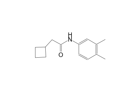 2-cyclobutyl-N-(3,4-dimethylphenyl)acetamide