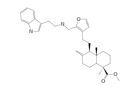 METHYL_16-[N-[2-(3-INDOLYL)-ETHYL]-AMINOMETHYL]-15,16-EPOXY-8(17),13(16),14-LABDATRIEN-18-OATE